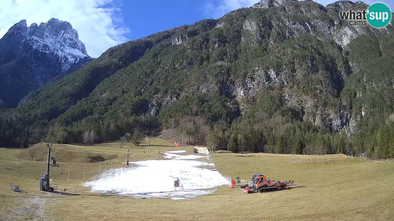 Live webcam Ski resort Log pod Mangartom – Bovec – Slovenia