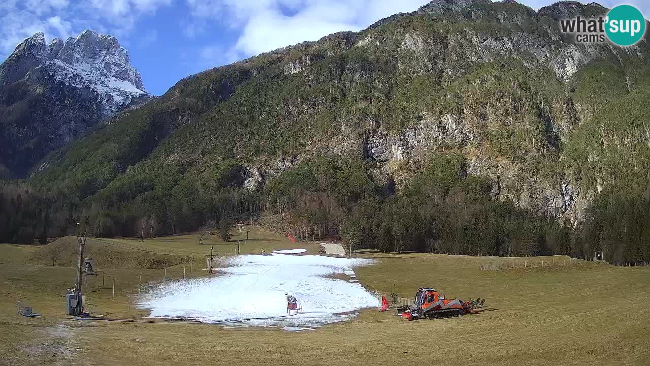 Live webcam Ski resort Log pod Mangartom – Bovec – Slovenia