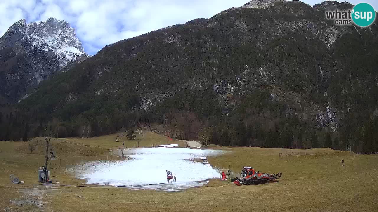 Live webcam Ski resort Log pod Mangartom – Bovec – Slovenia