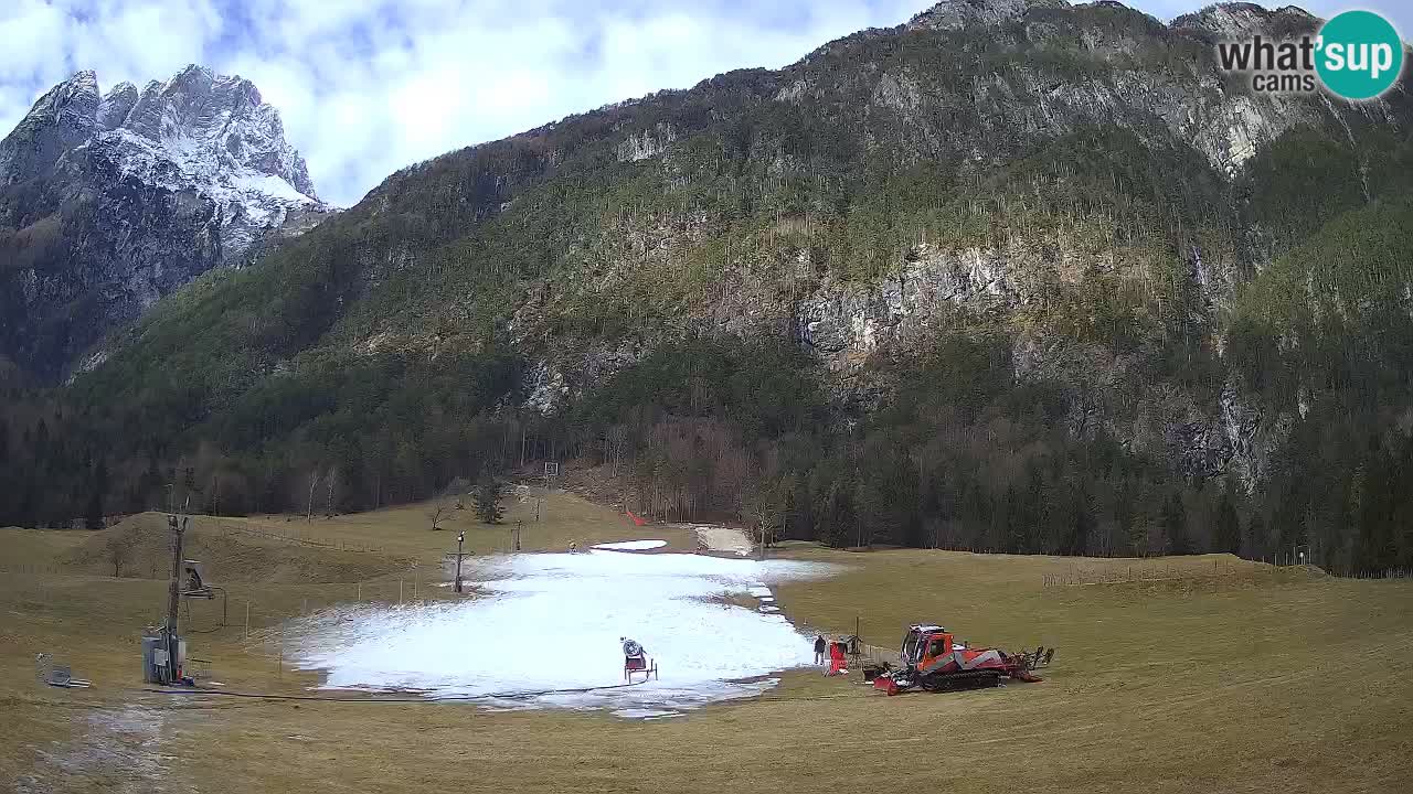 Live webcam Ski resort Log pod Mangartom – Bovec – Slovenia