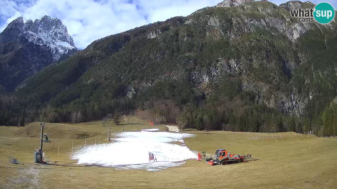 Live webcam Ski resort Log pod Mangartom – Bovec – Slovenia