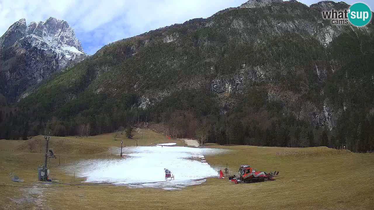 Live webcam Ski resort Log pod Mangartom – Bovec – Slovenia