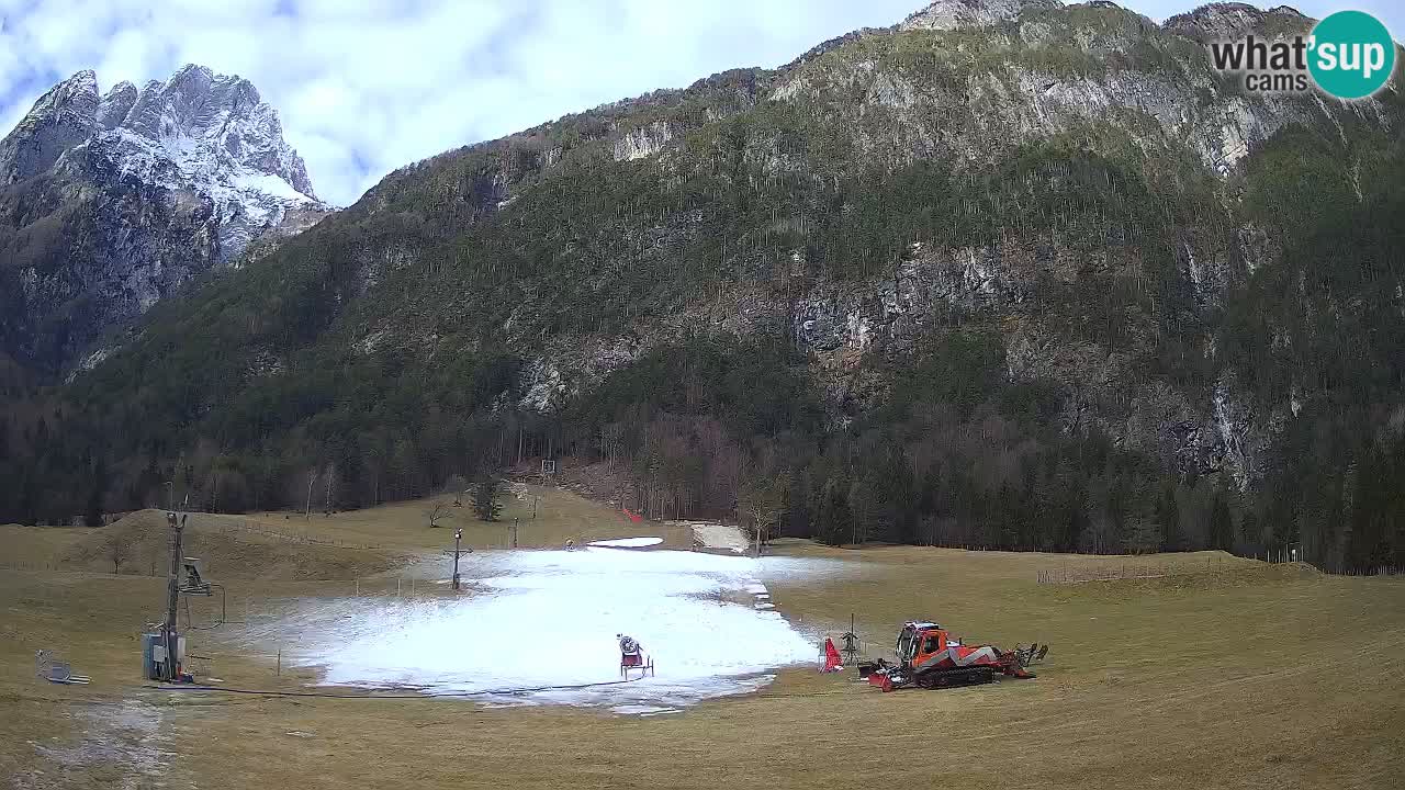 Live webcam Ski resort Log pod Mangartom – Bovec – Slovenia