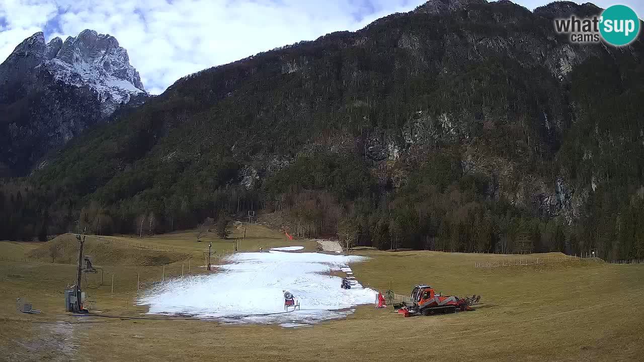 Live webcam Ski resort Log pod Mangartom – Bovec – Slovenia