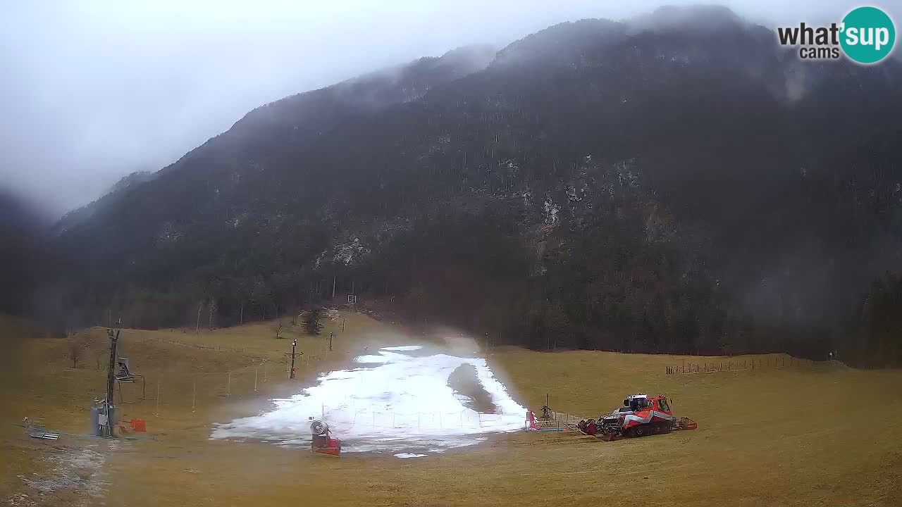 Webcam en direct Station de ski Log pod Mangartom – Bovec – Slovénie