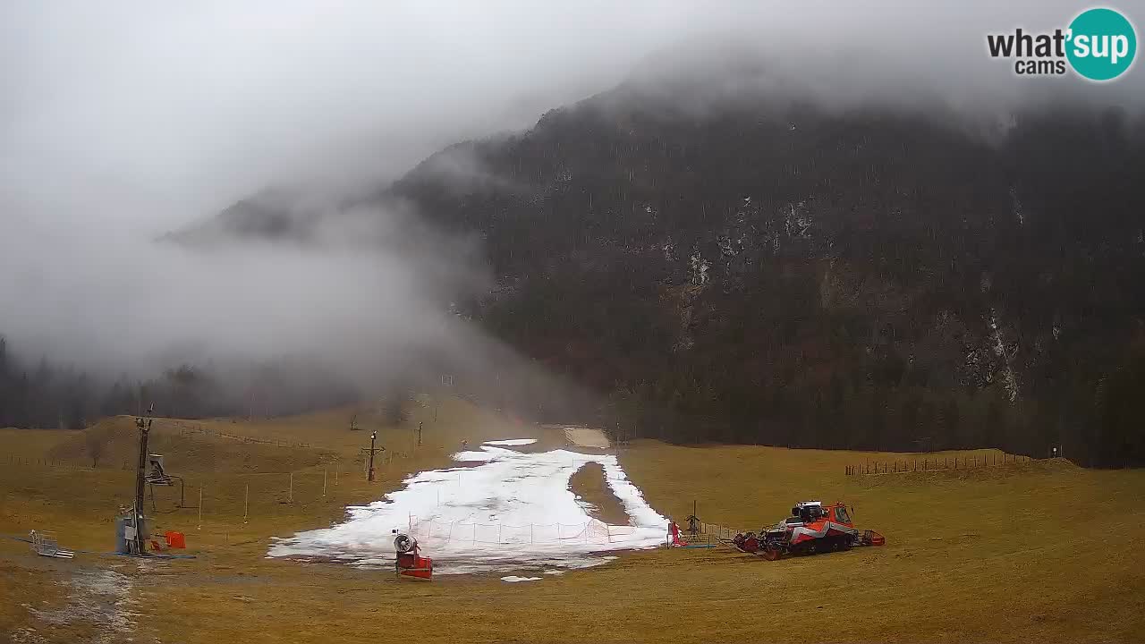 Live webcam Stazione sciistica Log pod Mangartom – Bovec – Slovenia