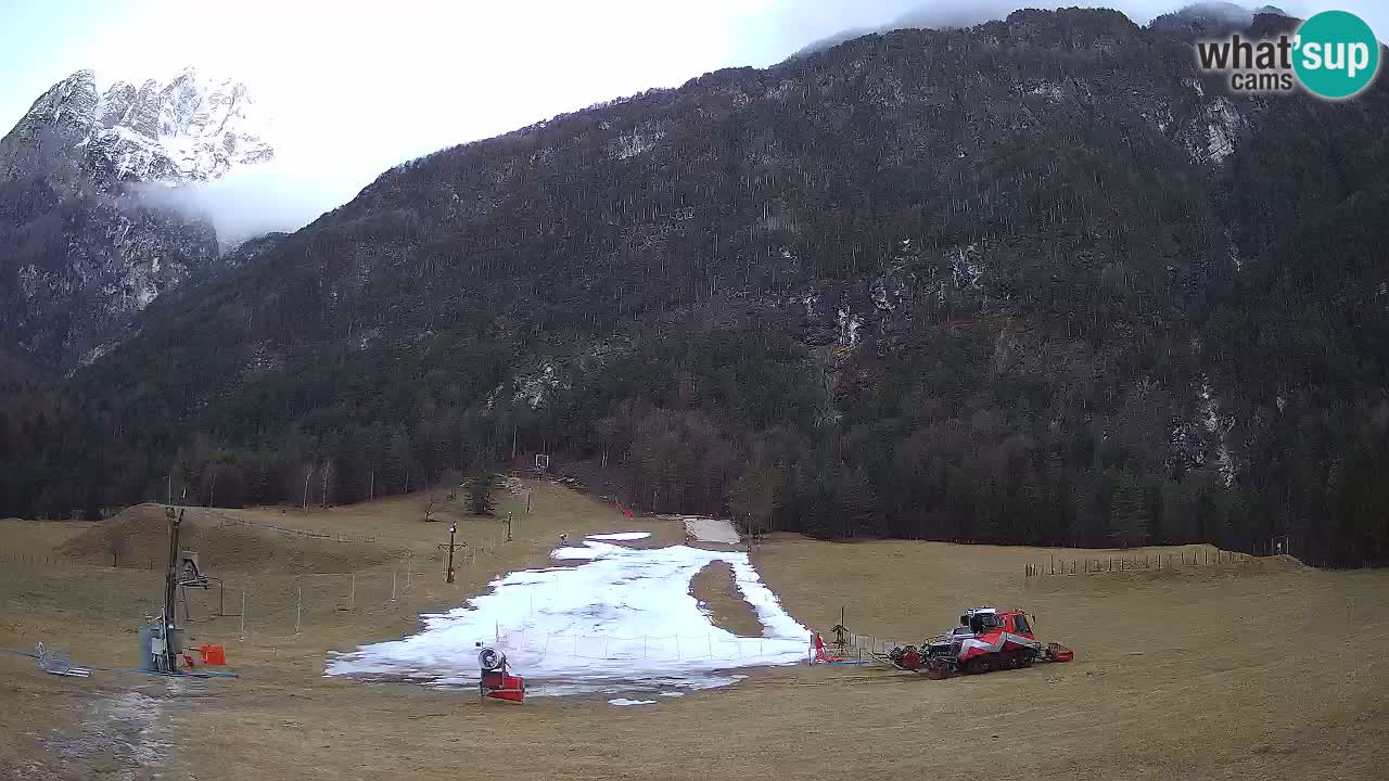 Live webcam Ski resort Log pod Mangartom – Bovec – Slovenia