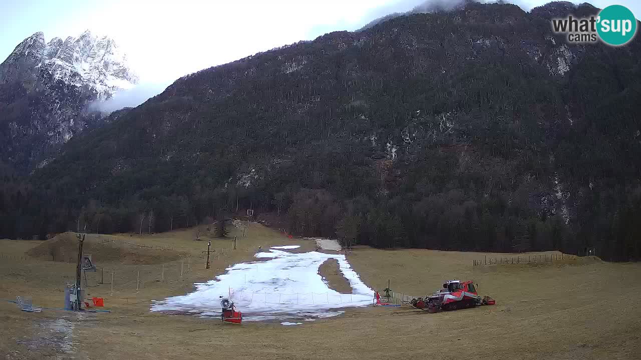 Webcam en direct Station de ski Log pod Mangartom – Bovec – Slovénie