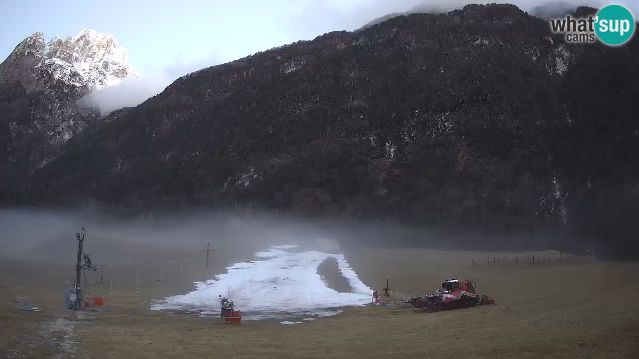 Cámara web en vivo Estación de esquí Log pod Mangartom – Bovec – Eslovenia