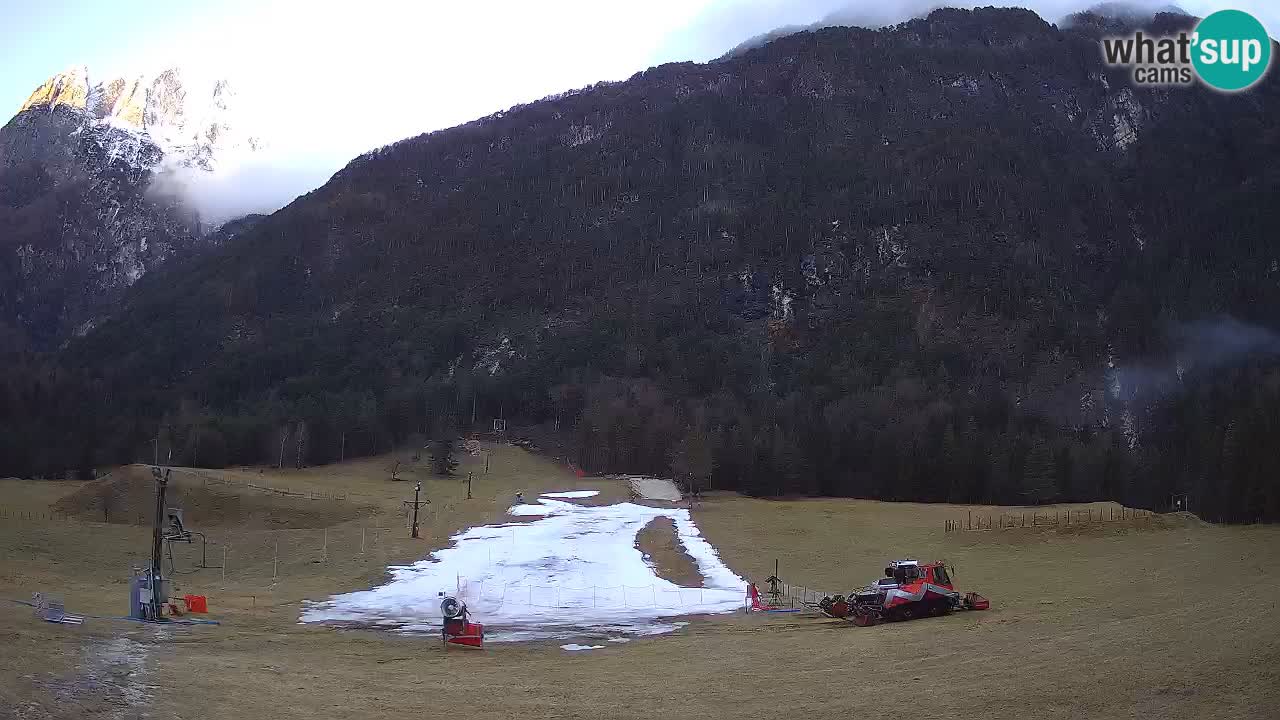 Webcam en direct Station de ski Log pod Mangartom – Bovec – Slovénie