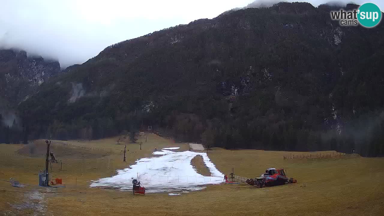 Webcam en direct Station de ski Log pod Mangartom – Bovec – Slovénie