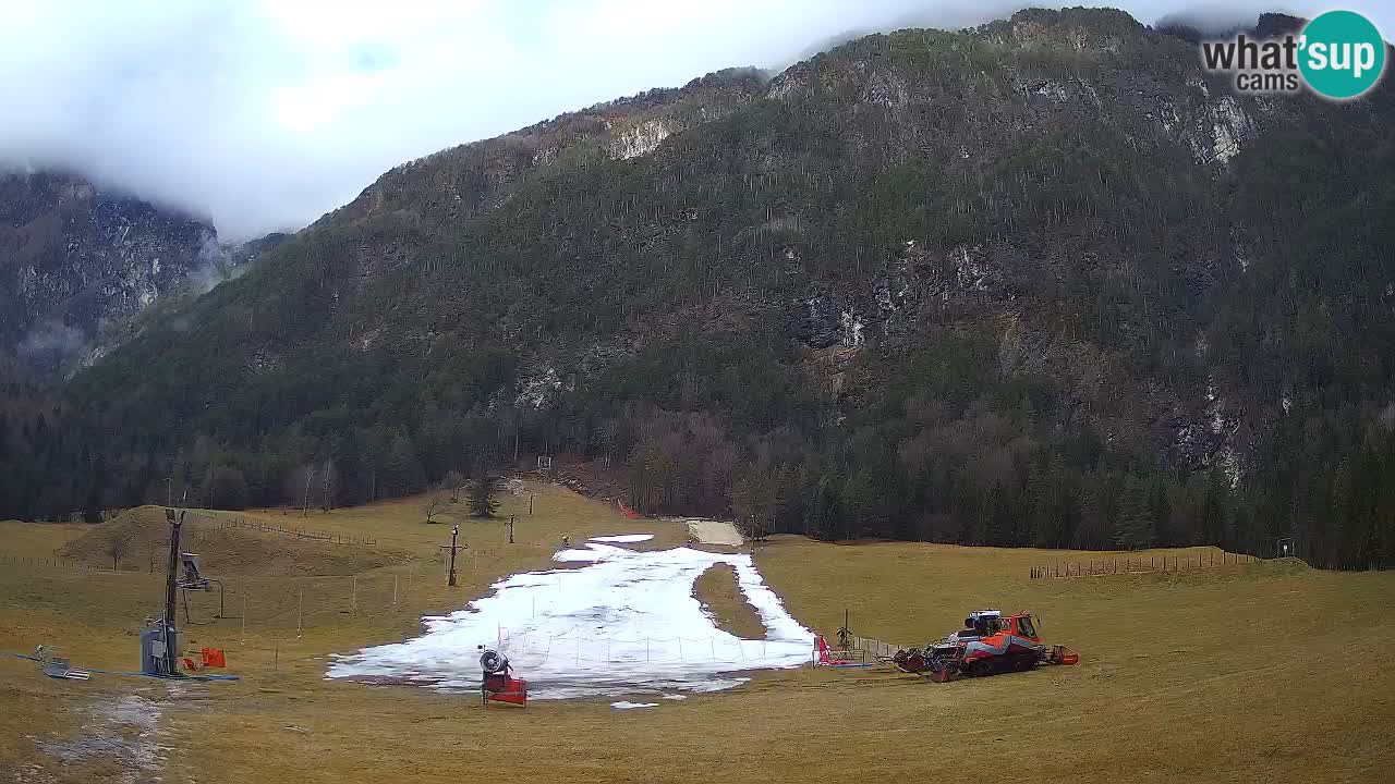 Webcam en direct Station de ski Log pod Mangartom – Bovec – Slovénie