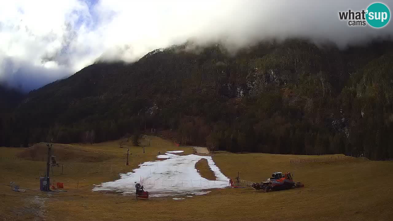 Webcam en direct Station de ski Log pod Mangartom – Bovec – Slovénie