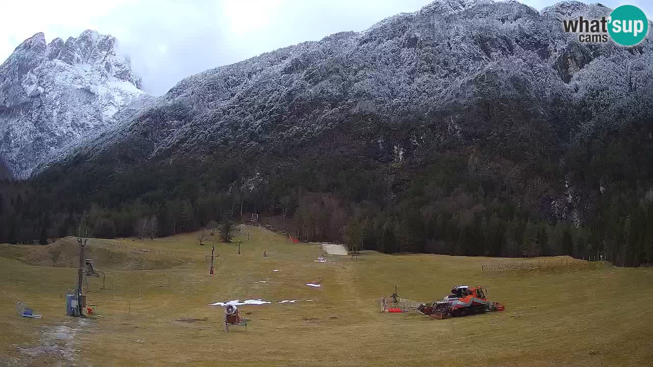 Webcam en direct Station de ski Log pod Mangartom – Bovec – Slovénie