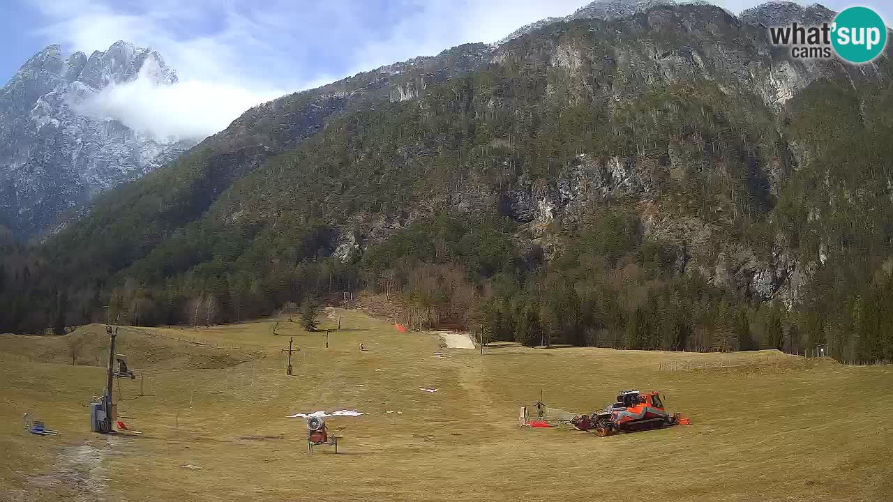 Live webcam Ski resort Log pod Mangartom – Bovec – Slovenia