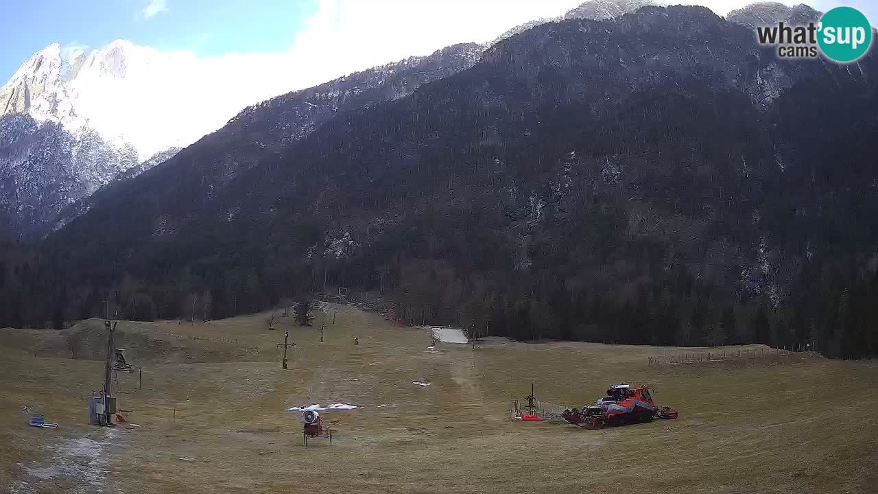 Live webcam Stazione sciistica Log pod Mangartom – Bovec – Slovenia