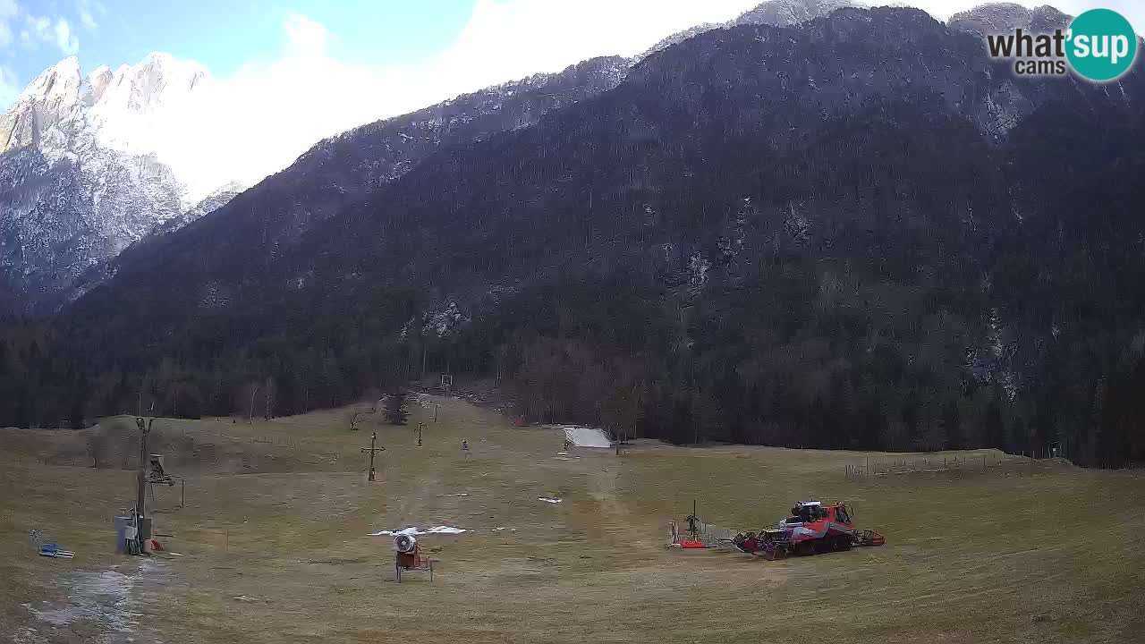 Webcam en direct Station de ski Log pod Mangartom – Bovec – Slovénie