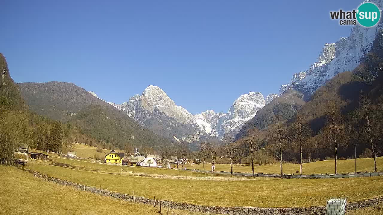 Spletna kamera Smučišče Log pod Mangartom – Bovec