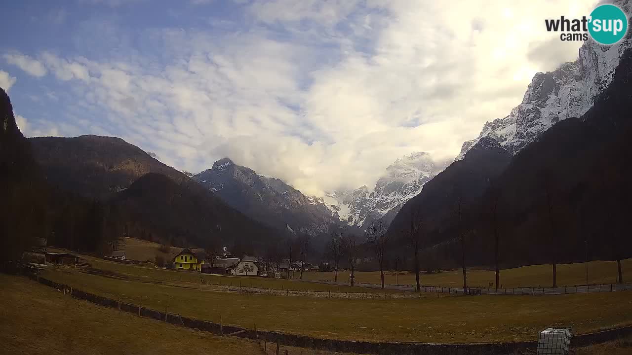 Cámara web en vivo Estación de esquí Log pod Mangartom – Bovec – Eslovenia