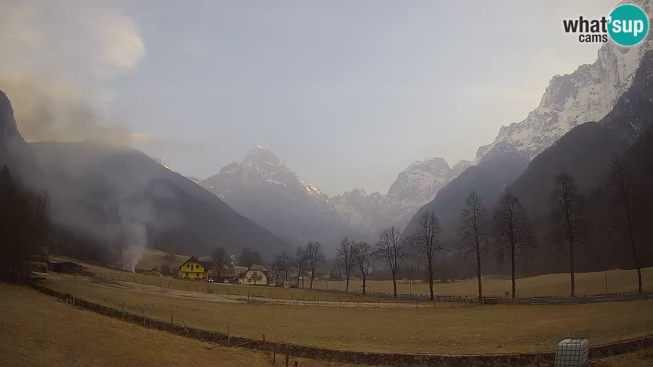 Spletna kamera Smučišče Log pod Mangartom – Bovec