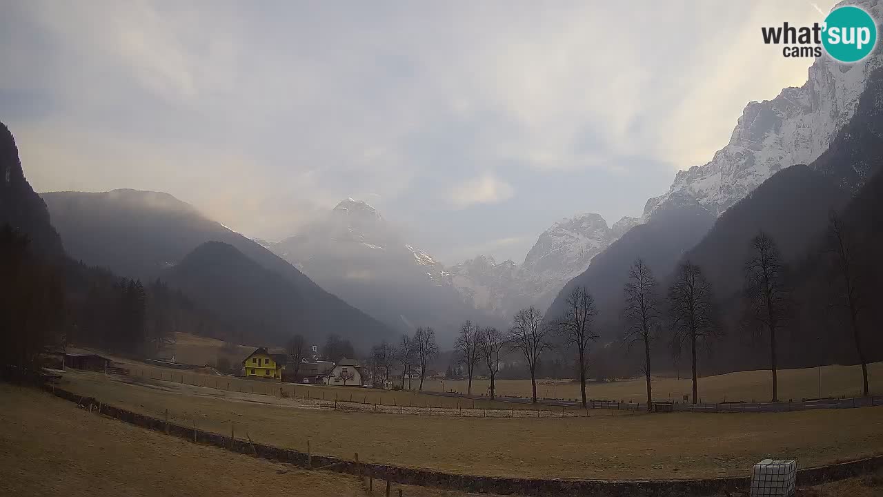 Cámara web en vivo Estación de esquí Log pod Mangartom – Bovec – Eslovenia