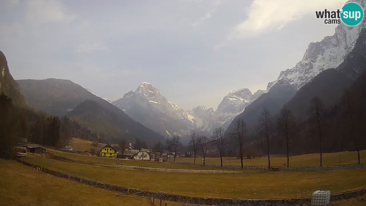 Spletna kamera Smučišče Log pod Mangartom – Bovec