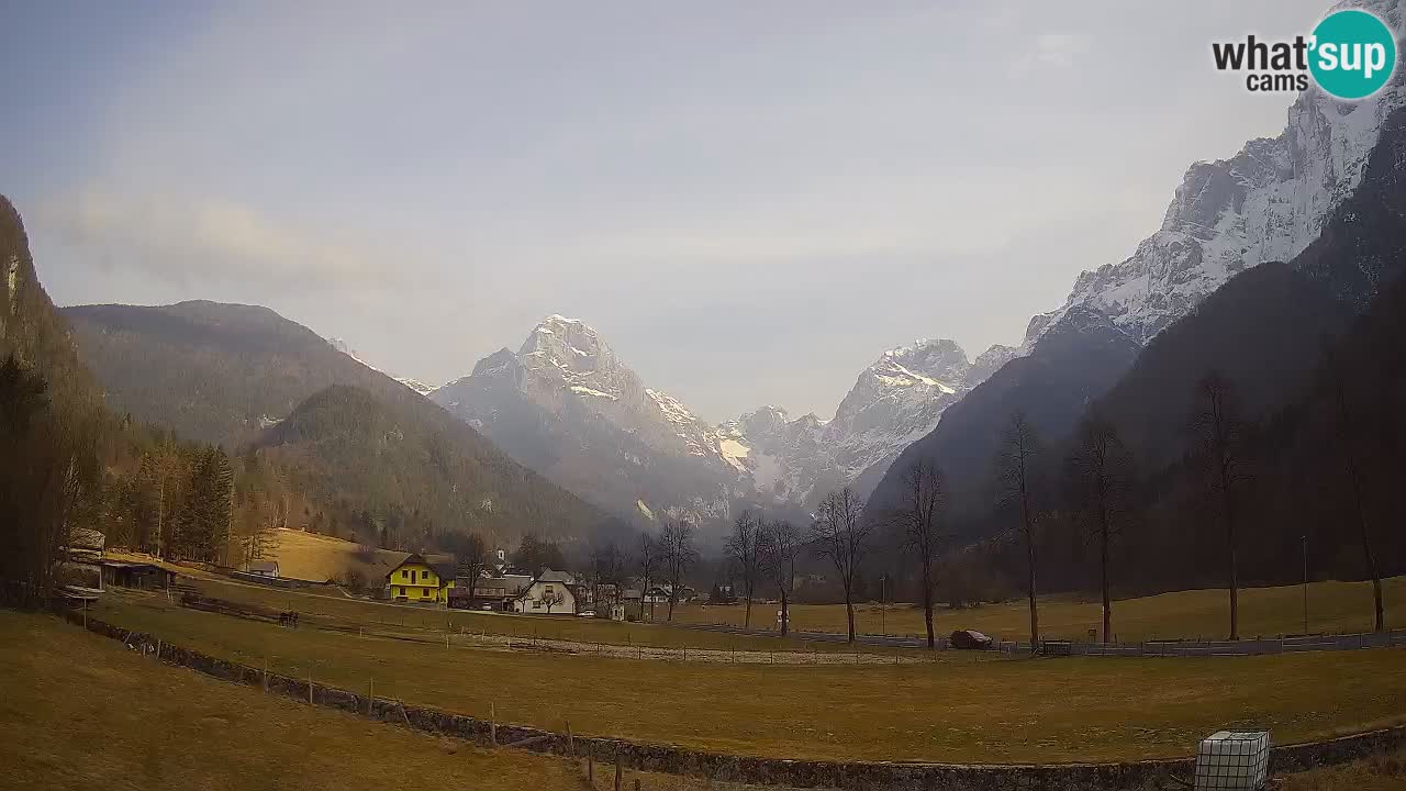 Cámara web en vivo Estación de esquí Log pod Mangartom – Bovec – Eslovenia