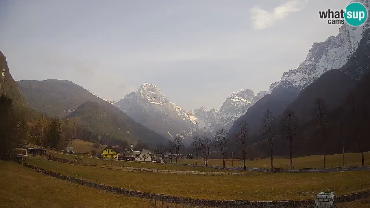 Cámara web en vivo Estación de esquí Log pod Mangartom – Bovec – Eslovenia