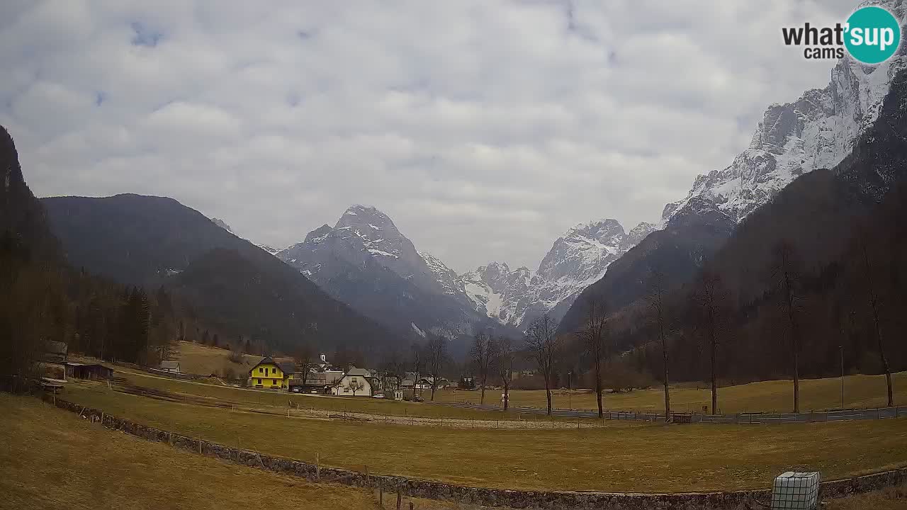 Cámara web en vivo Estación de esquí Log pod Mangartom – Bovec – Eslovenia