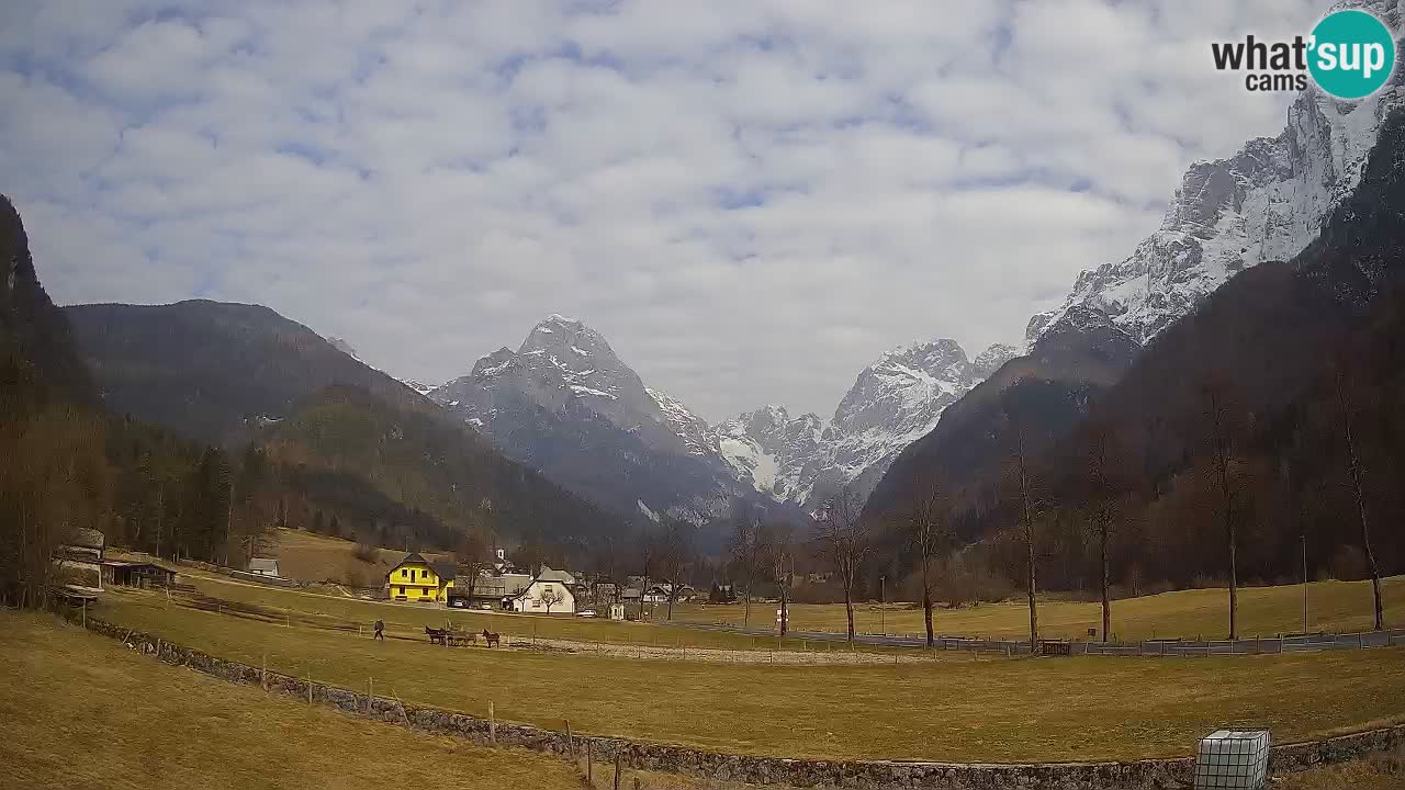 Spletna kamera Smučišče Log pod Mangartom – Bovec