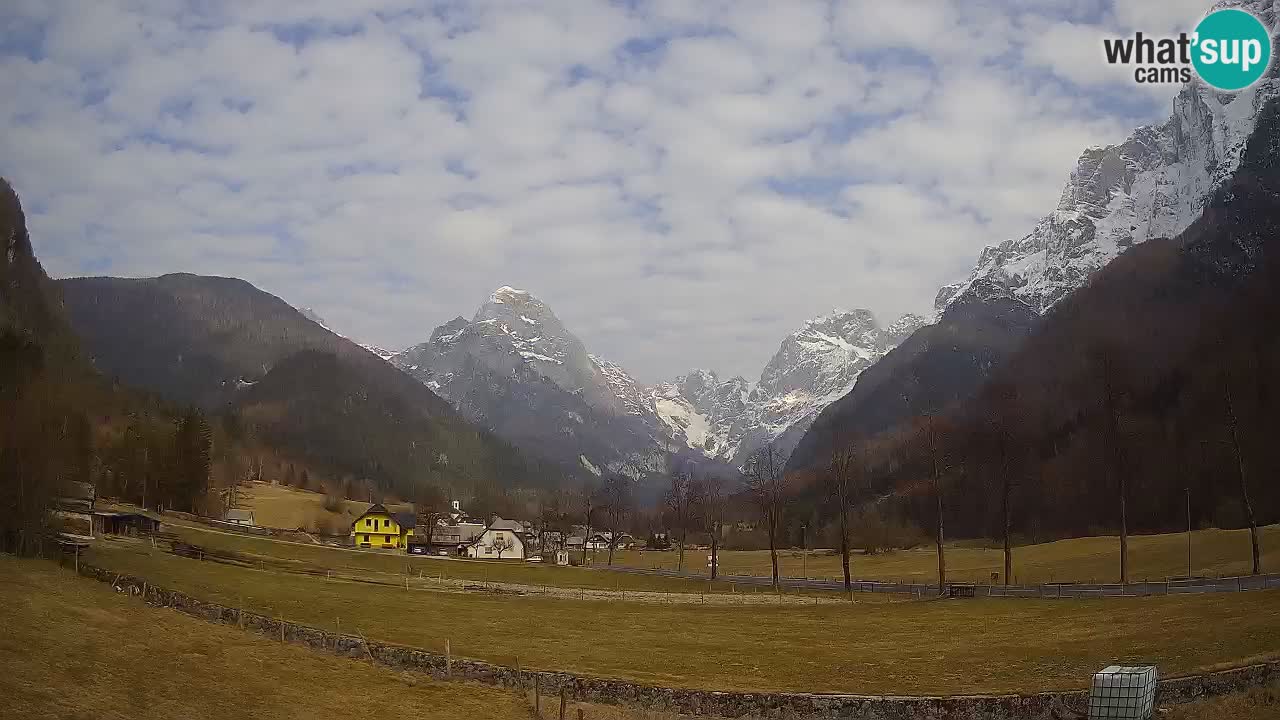 Cámara web en vivo Estación de esquí Log pod Mangartom – Bovec – Eslovenia