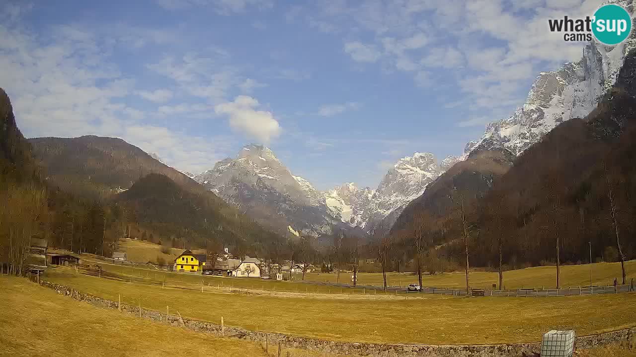 Webcam en direct Station de ski Log pod Mangartom – Bovec – Slovénie