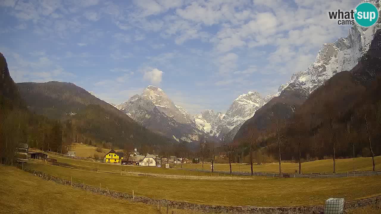 Spletna kamera Smučišče Log pod Mangartom – Bovec