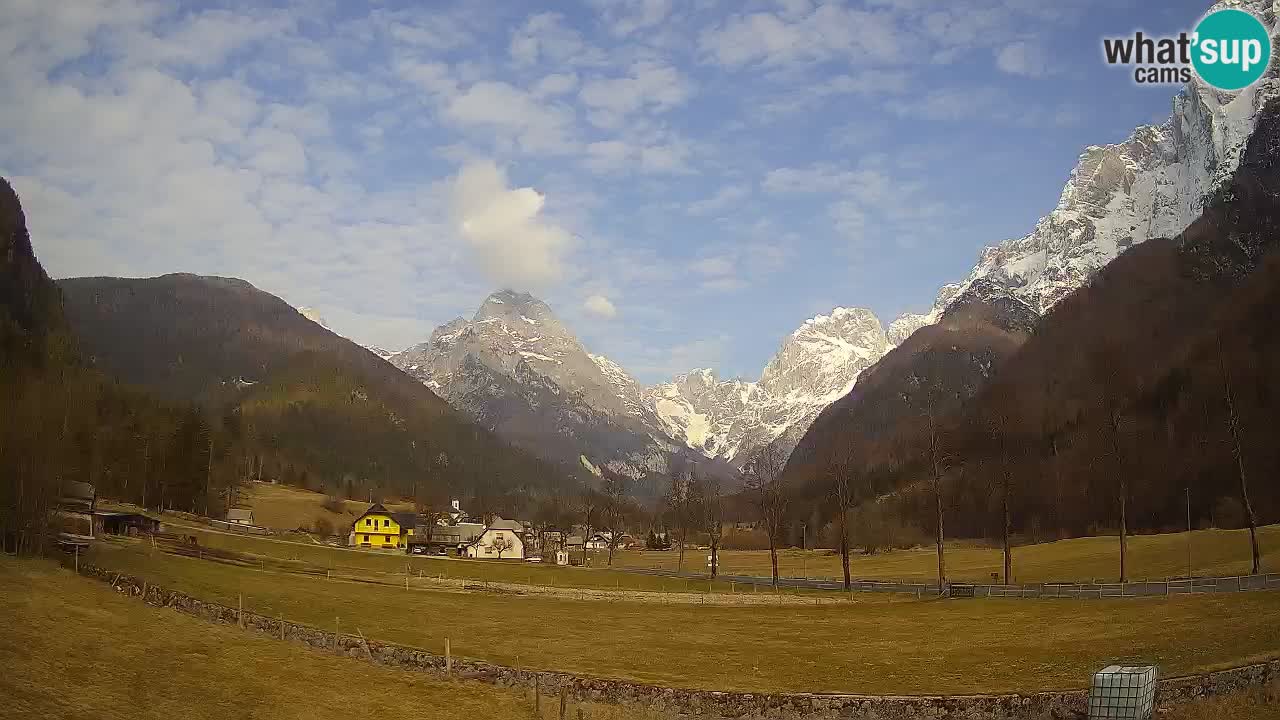 Spletna kamera Smučišče Log pod Mangartom – Bovec