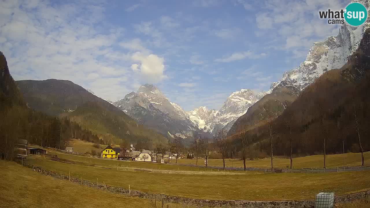 Spletna kamera Smučišče Log pod Mangartom – Bovec