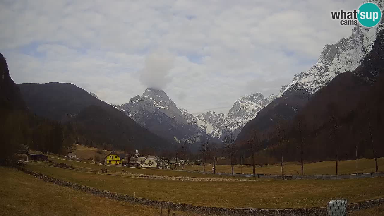 Spletna kamera Smučišče Log pod Mangartom – Bovec