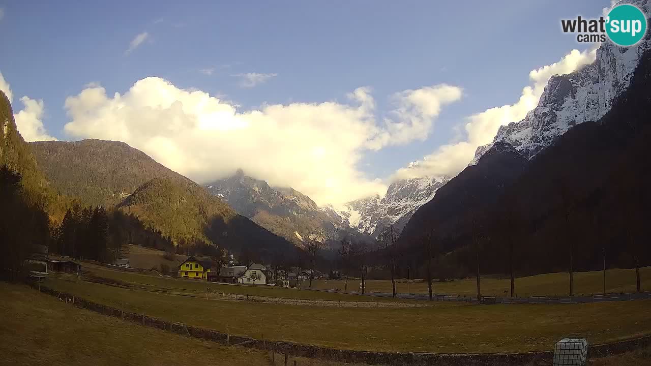 Cámara web en vivo Estación de esquí Log pod Mangartom – Bovec – Eslovenia