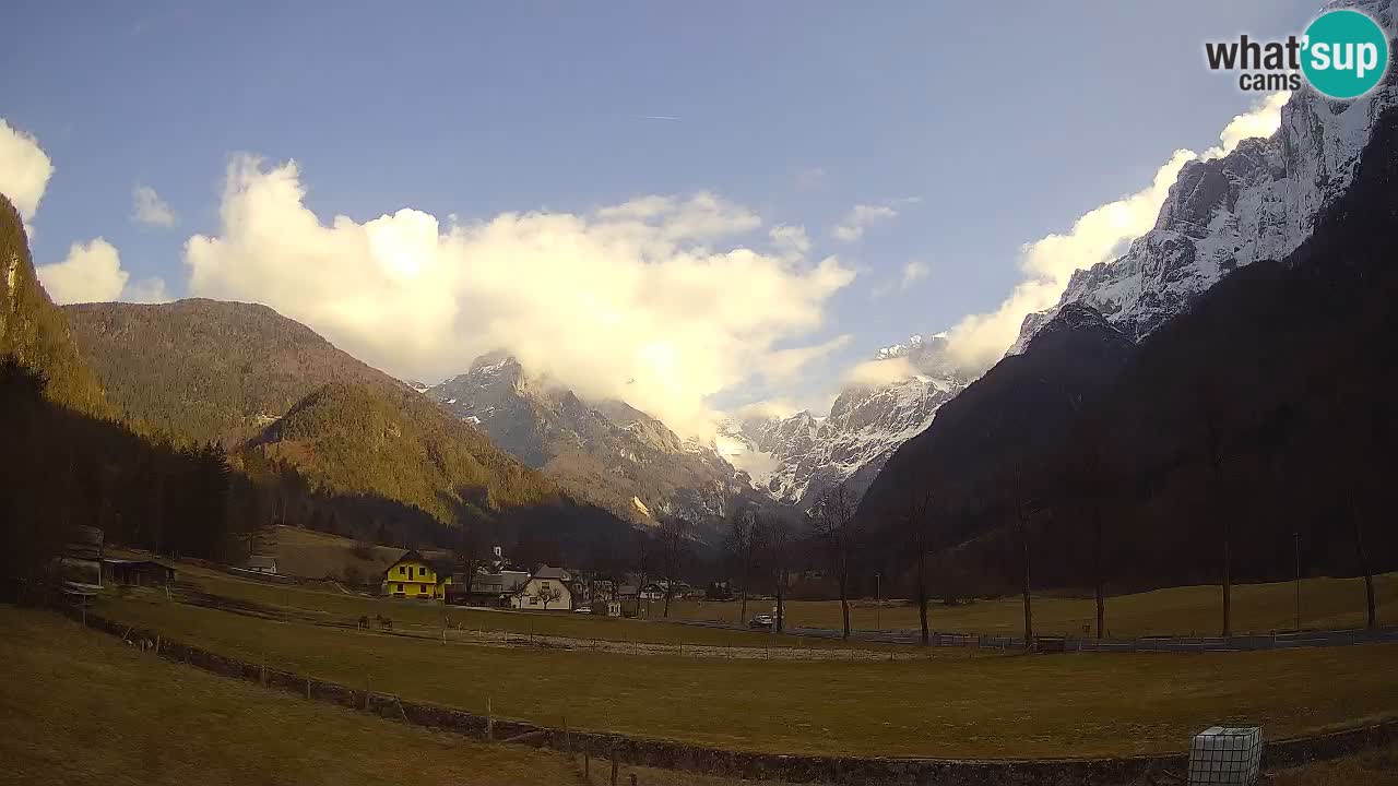 Cámara web en vivo Estación de esquí Log pod Mangartom – Bovec – Eslovenia