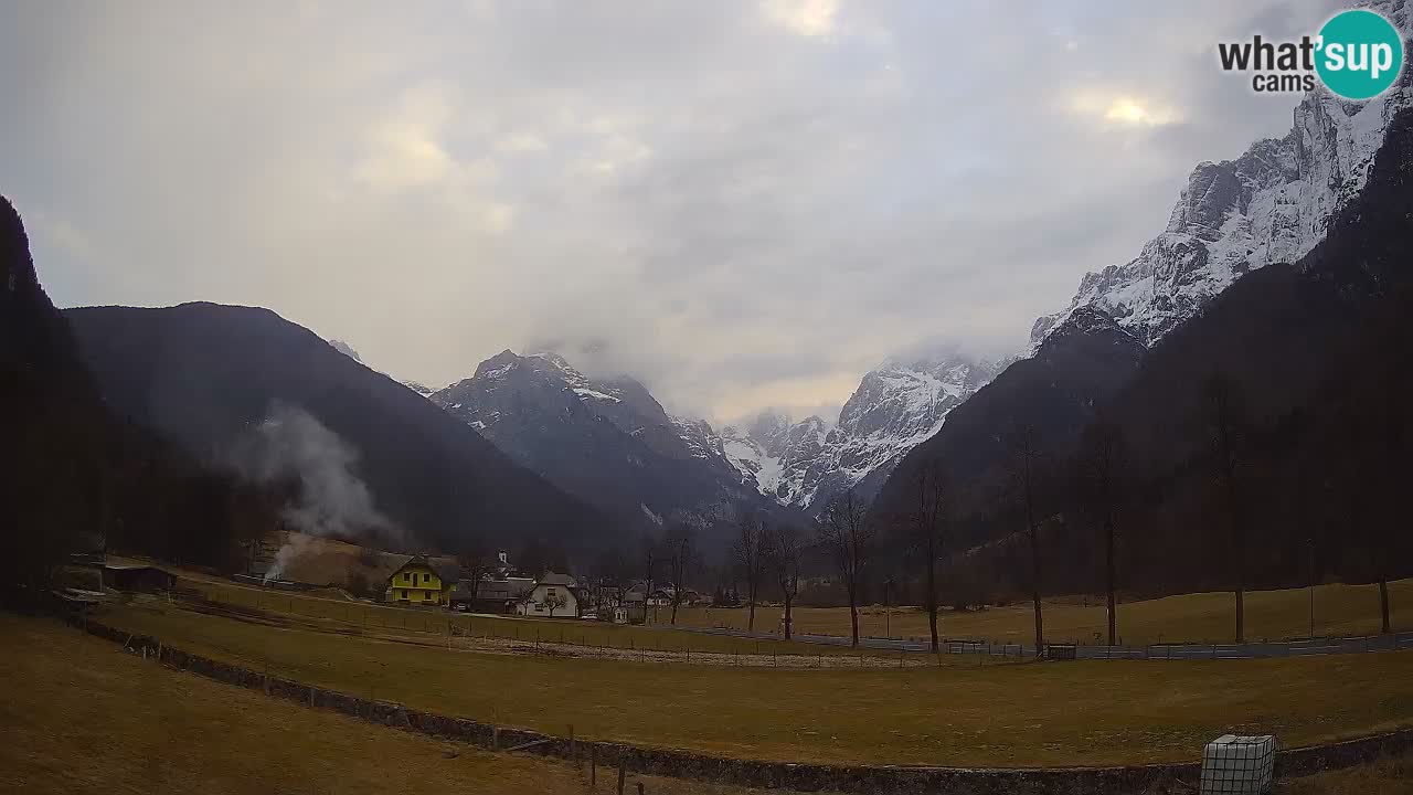 Cámara web en vivo Estación de esquí Log pod Mangartom – Bovec – Eslovenia