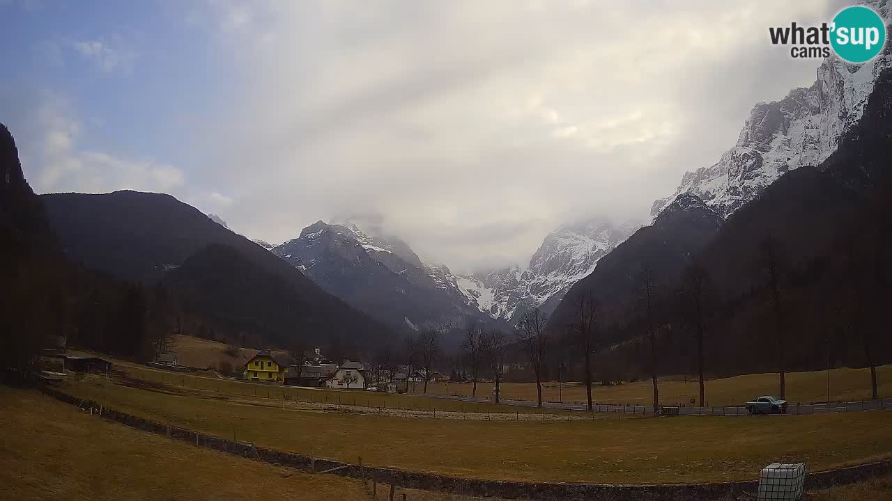 Cámara web en vivo Estación de esquí Log pod Mangartom – Bovec – Eslovenia