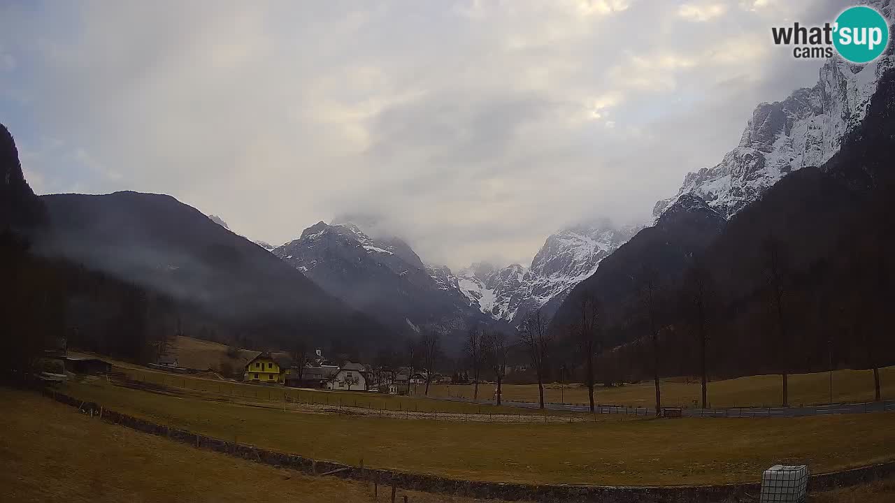 Cámara web en vivo Estación de esquí Log pod Mangartom – Bovec – Eslovenia