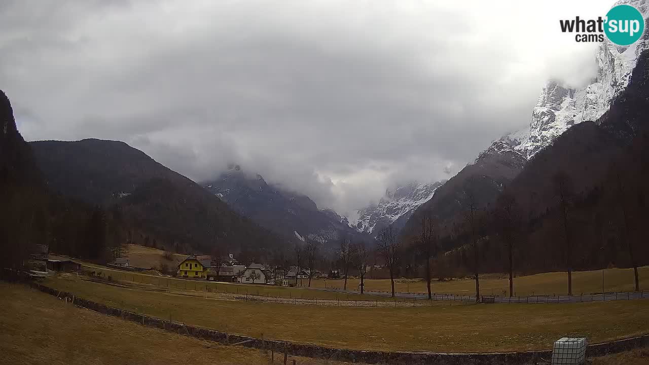 Cámara web en vivo Estación de esquí Log pod Mangartom – Bovec – Eslovenia