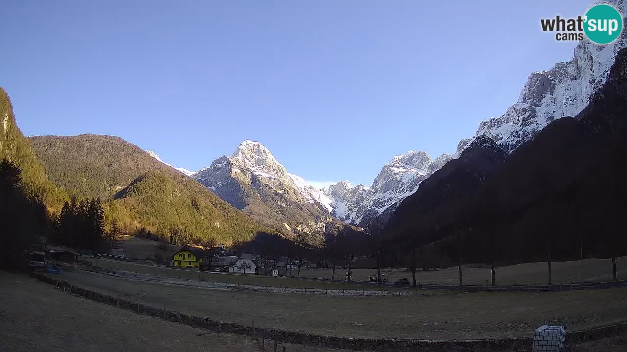 Cámara web en vivo Estación de esquí Log pod Mangartom – Bovec – Eslovenia