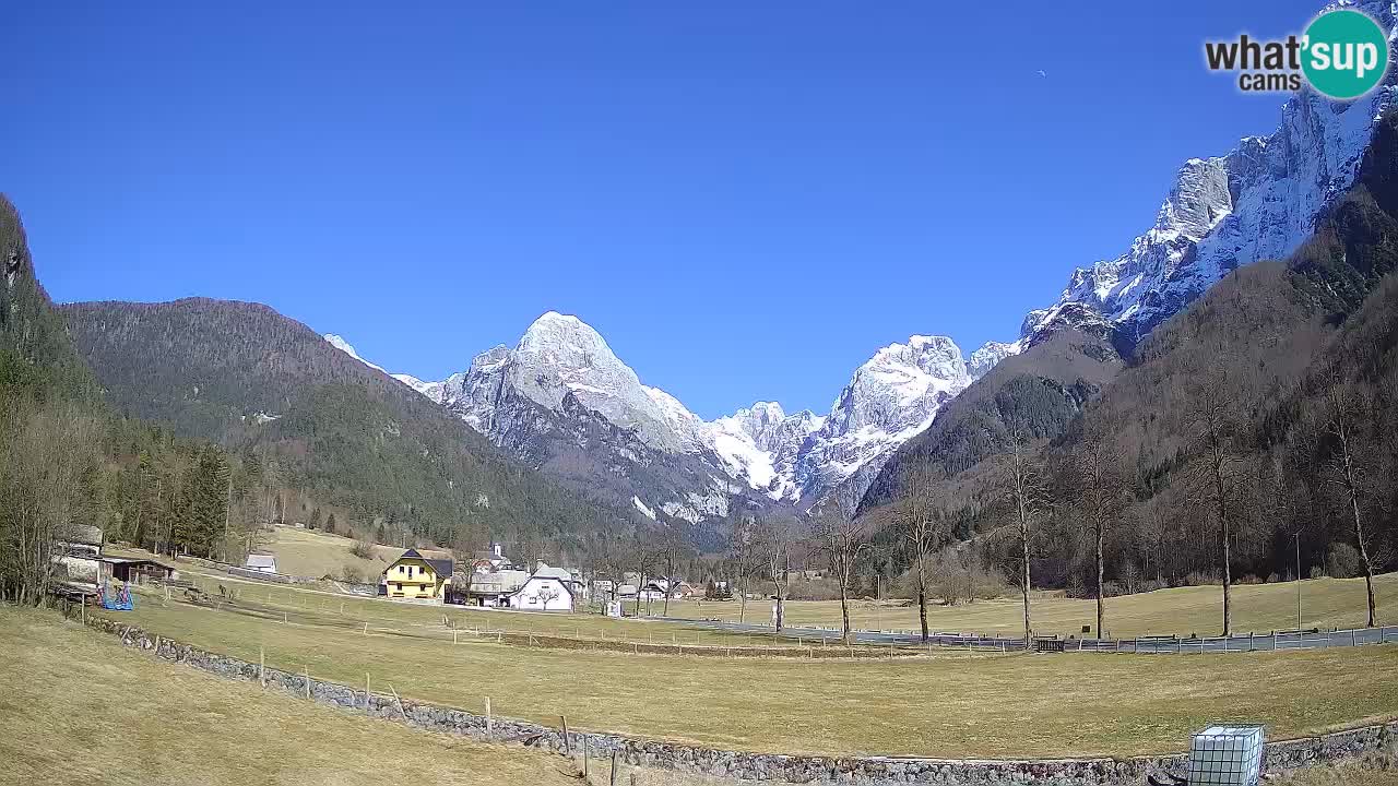 Spletna kamera Smučišče Log pod Mangartom – Bovec