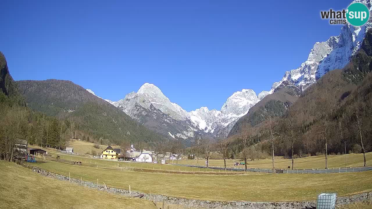 Cámara web en vivo Estación de esquí Log pod Mangartom – Bovec – Eslovenia