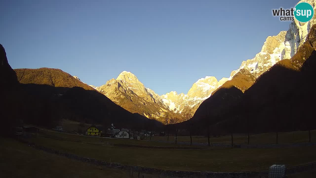 Cámara web en vivo Estación de esquí Log pod Mangartom – Bovec – Eslovenia