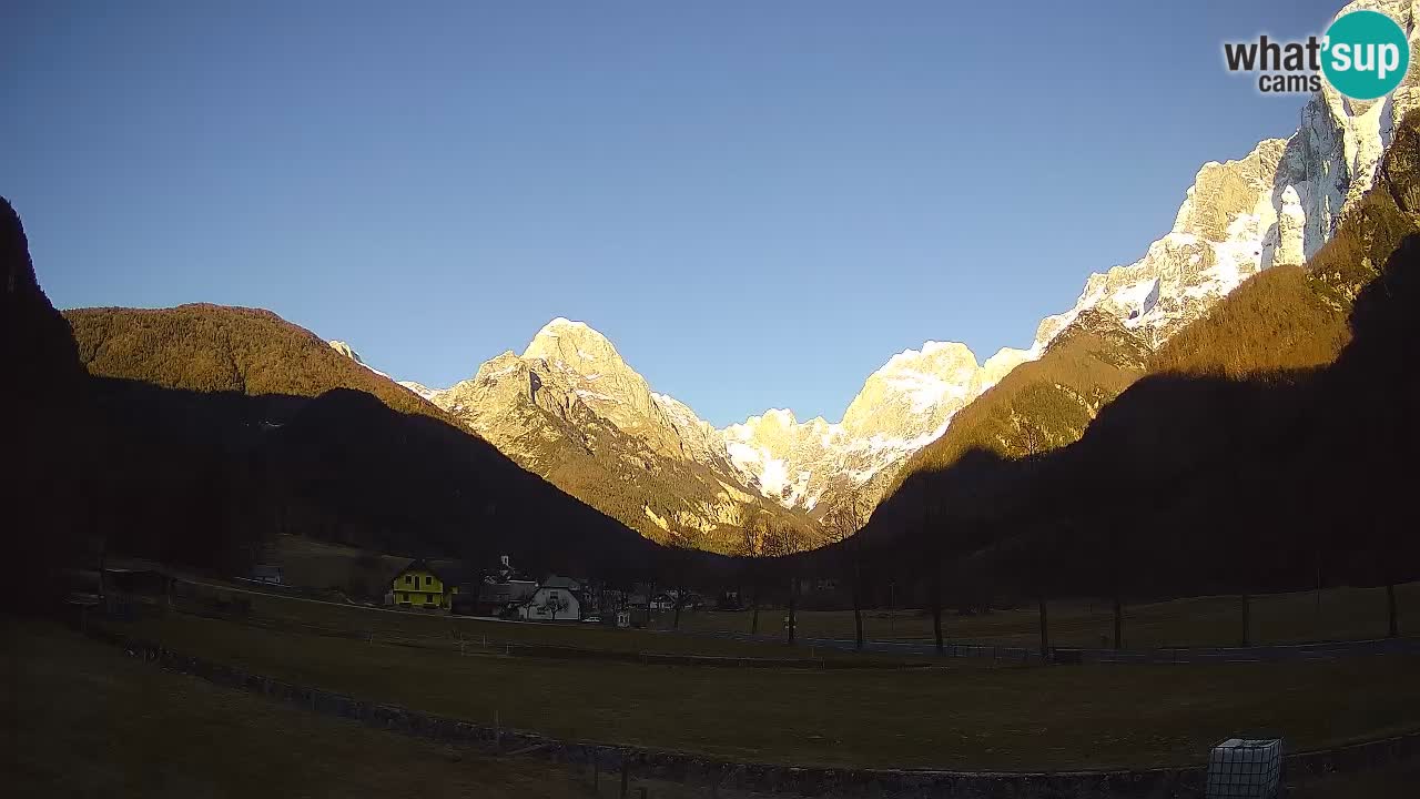 Cámara web en vivo Estación de esquí Log pod Mangartom – Bovec – Eslovenia