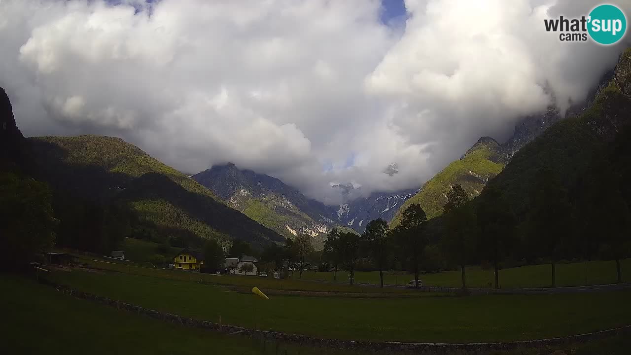 Spletna kamera Smučišče Log pod Mangartom – Bovec