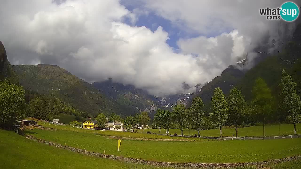 Spletna kamera Smučišče Log pod Mangartom – Bovec