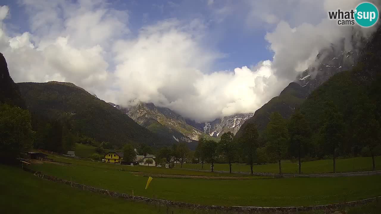 Spletna kamera Smučišče Log pod Mangartom – Bovec